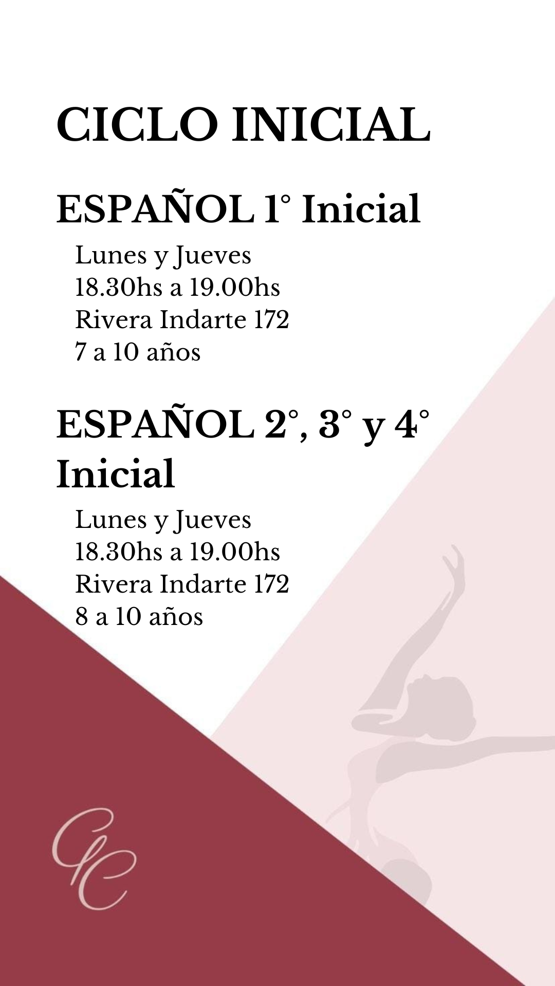 003 INICIAL 1,2,3Y4 ESPAÑOL
