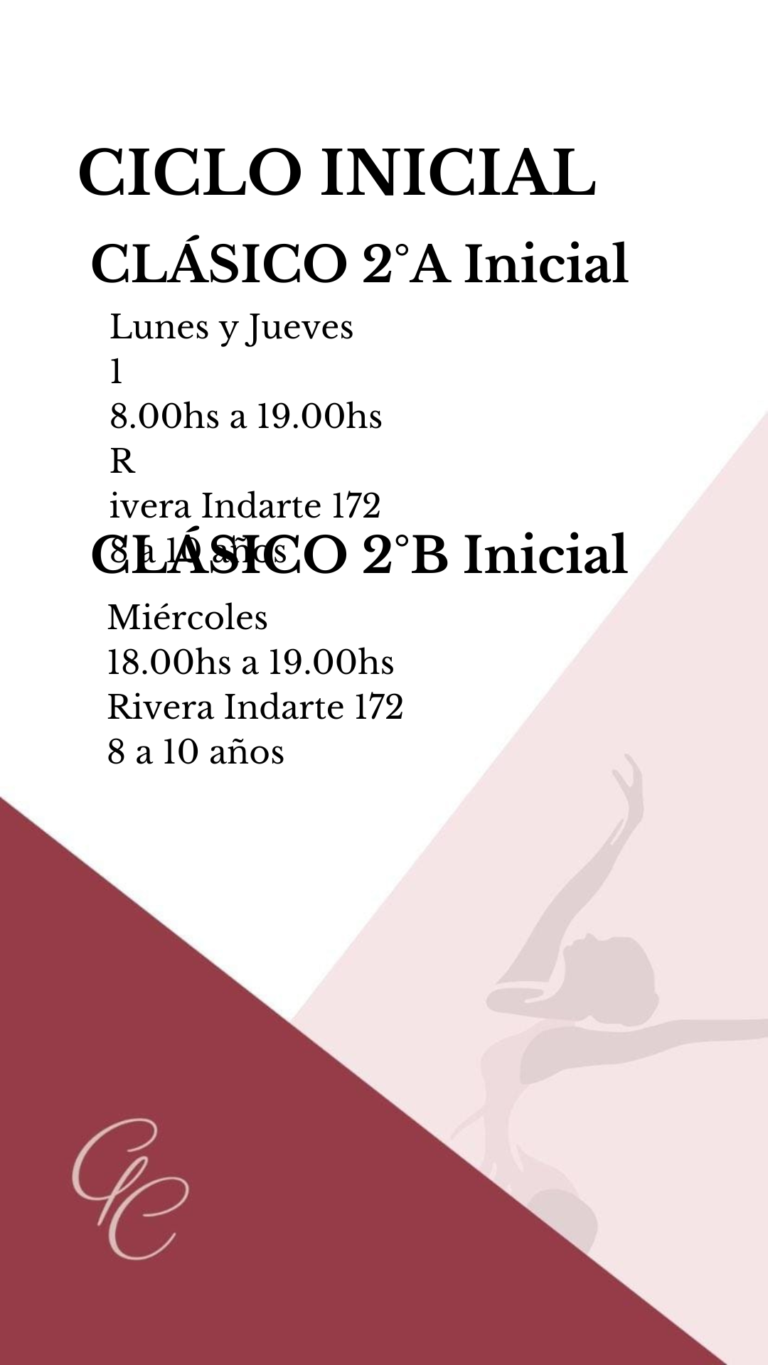 3 - INICIAL - CLÁSICO 2° A Y B