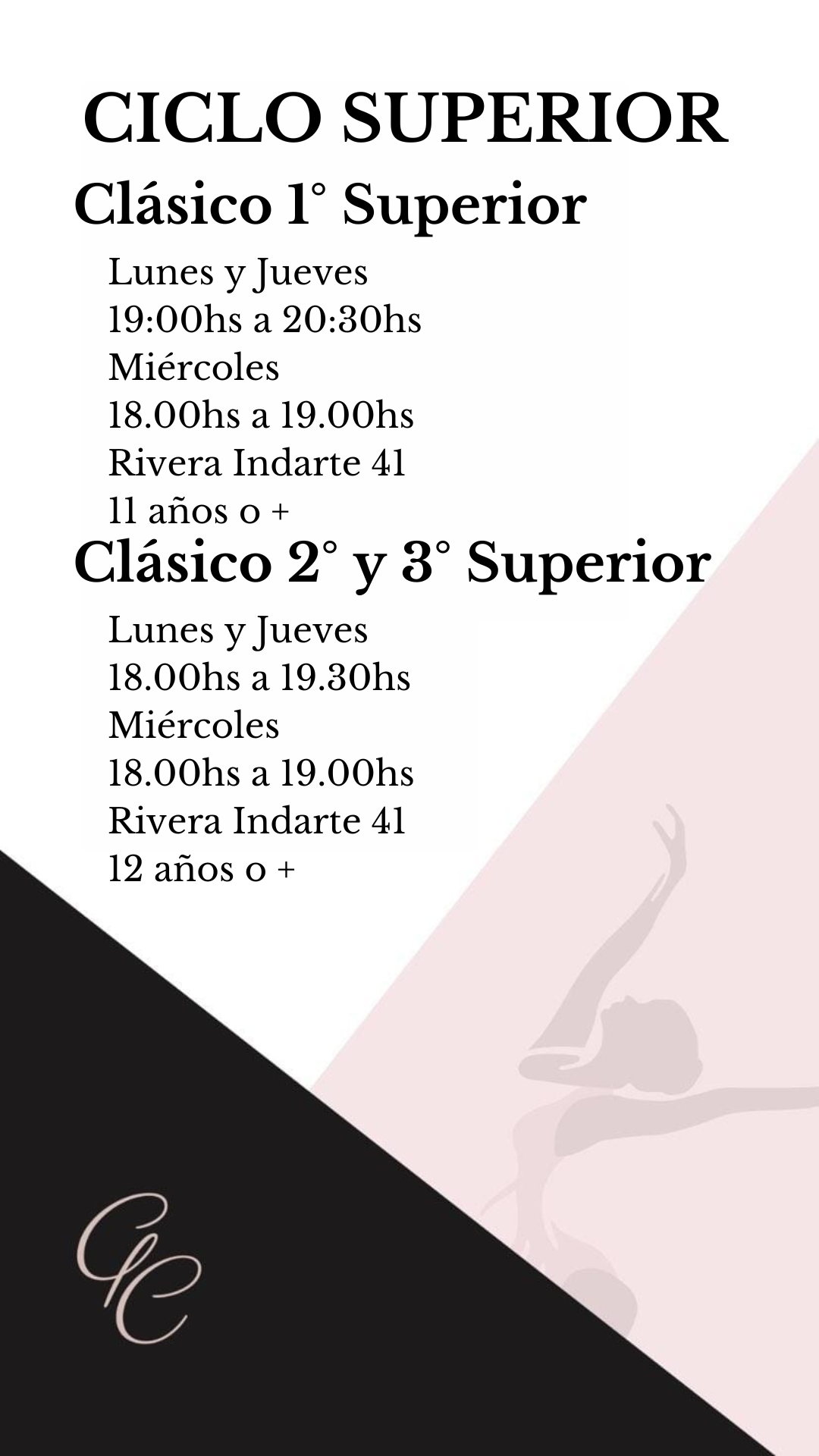 4.1 - CLÁSICO 1° A 3° SUPERIOR